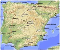 In questa cartina ho voluto indicare i seguenti elementi. Geografia Della Spagna Spagna Geografia Geografia Economica