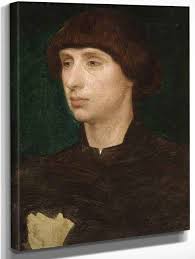 Portrait Of A Young Man By Anthony Frederick Sandys Art Reproduction from  Cutler Miles.