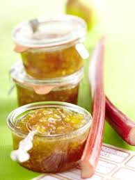 Confiture De Rhubarbe Aux Oranges Recette Confiture Rhubarbe Rhubarbe Confiture