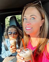 And we're OFF!! Kelltravelled X ProfMelissa and I had to grab a coffee  close to home before heading out for the long drive to our next cruise.  It's out of Norfolk, but