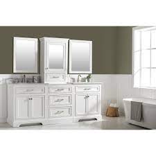 Milano 96 Double Sink Bathroom Vanity Modular Set In White Overstock 32184924
