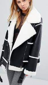 Shearling Situation Truffles And Trends Shearling Shearling Jacket Fashion
