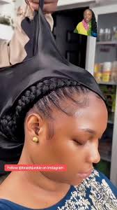 Simple, but it hit hard #hairgoals #HairTransformation #hair #hairstylist  #HairCare #hairgrowth #hairstyle #braids @braidsjunkie