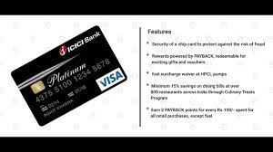 Avail benefits ✓cashback & ✓instant discounts. Icici Bank Platinum Chip Credit Card Apply Online At Creditmantri