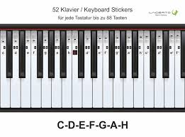 Aufkleber schmetterling noten musik auto aufkleber dekor autoaufkleber #1077. Klavieraufkleber Keyboard Stickers Cdefgah Keystickers De