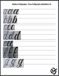Handwriting calligraphy fonts practice sheet. Calligraphy Alphabet Practice Sheets Printable Free Novocom Top