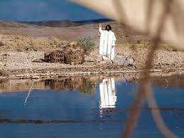 Image result for images jesus walk with peter on the shore
