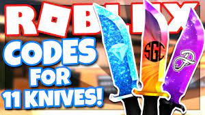 Get a free orange knife by entering. 11 Codes How To Get 11 Free Knives Roblox Murder Mystery X Youtube