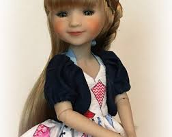 Very Vintage Halter Dress & Shrug PDF PATTERN for 14.5" and 15" dolls