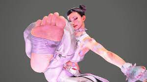 Chun-li's Feet in Juri's Outfit - YouTube