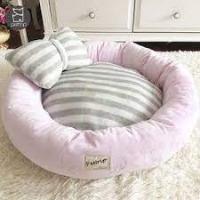 犬ベッド ペットベッド 四季用 ペット用品 クッション マット 敷物 犬用品 室内用 屋内 ペットマット ふわふわ 暖か 小型犬 ベッド 枕つき round dog bed dog bed mat dog pillow bed