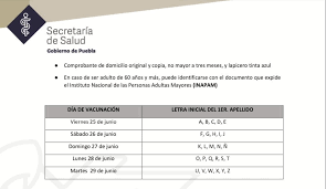 May 29, 2021 · próximo martes inicia aplicación de vacuna covid para adultos de 40 a 49 años en 4 alcaldías metrópoli 29/05/2021 11:04 eduardo hernández actualizada 07:16 guardando favorito. Estos Son Los Puntos Donde Seran Vacunados Los De 40 49 En Puebla Carlos Martin Huerta