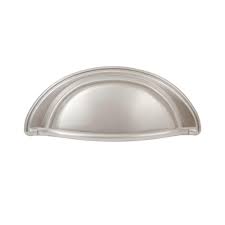 (10 pack)probrico satin nickel drawer handles cabinet cup pulls 3 inch hole center kitchen cabinet hardware bin cup cabinet handles modern dresser closet handles knobs. Sumner Street Home Hardware Symm Etry 3 In Center To Center Satin Nickel Cup Pull Rl060629 The Home Depot
