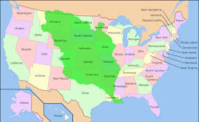 Location map of wyoming in the us. United States