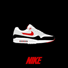 Illustration Inspired By The Famous Nike Air Max 1 And Made Using Adobe Illustrator Illustrator Vector Color Bezier Courbe Curve Nike Airmax Airmaxone