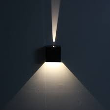 Glass is 3 wide at the top x 3 1/2 wide at the bottom x 6 3/4 high. Kontak Black Box Style Hotel Modern Led Wall Sconce Indoor Led Wall Light Square Up Down Led Wall Lamp Buy Square Up Down Led Wall Lamp Black Square Up Down Led Wall