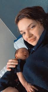 Everleigh Grace Burndred born April 18 2019 8 weeks early now fits her  Flames Hat Go Flames Go🔥🔥🔥