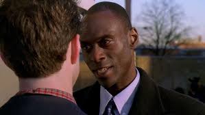 Omar Little pays Proposition Joe a friendly visit [The Wire]