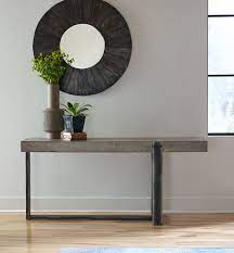 Mercury Concrete Iron Console Table Iron Console Table Modern Console Tables Furniture