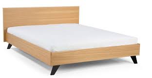 lit chene blanchi et laque cadre de lit king size idees de lit lits doubles