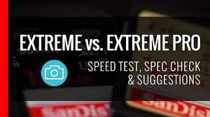 The fastest microsd card that sandisk offers for consumer electronics, the extreme pro starts at 32gb and goes up to 1tb. Sandisk Extreme Vs Extreme Pro Speed Test Youtube