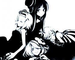 Best free wallpapers for your computer and also animated wallpapers love and fantasy backgrounds for desktop. Black White Anime Wallpapers Top Free Black White Anime Backgrounds Wallpaperaccess