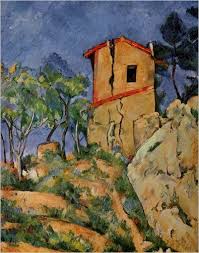 La Maison Au Murs Fendus Cezanne Peintre Comment Peindre Paysage De Provence