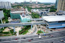 To its left is the 1powerhouse building. Bandar Utama Mrt Station Big Kuala Lumpur