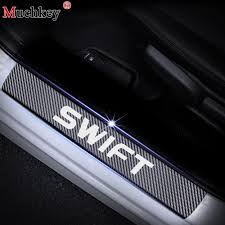 Rob tissera, vinyl groover & the red head. Car Door Sill Protector For Suzuki Swift Car Door Sill Welcome Pedal Decoration Stickers 4d Carbon Fiber Vinyl Sticker 4pcs Car Stickers Aliexpress