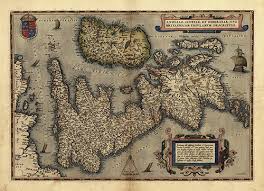 Autoritățile locale cu o populație musulmană mai mare de 10%. Theatrum Orbis Terrarum Anglia Scotia Hibernia 1570 Workart Prints And Frames