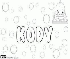 Does he demand frequent trips to the zoo? Boy Names With K Coloring Pages Printable Games 2