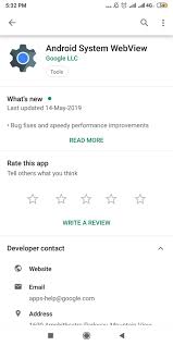 For devices with android 5.0 or below, android system webview was an integral component of the operating environment. How To Enable Disable Android System Webview Quick Steps