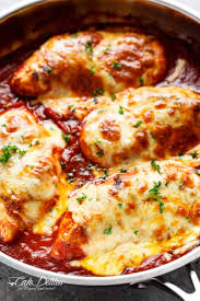 Easy Mozzarella Chicken Cafedelites Com Low Carb Chicken Parmesan Easy Mozzarella Chicken Recipe Healthy Recipes