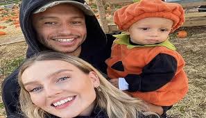 Pierre Edwards shares her Christmas snaps with footballer fiancé Alex  Chamberlain and son Axel