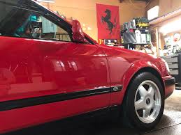 Image result for Tornado Red 1988 Audi
