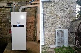 Grâce à son fonctionnement silencieux peut trouver facilement place à proximité des espaces de vie. Installation Proactif Viessmann Pompe A Chaleur Pac Hybride Air Eay Gaz Condensation Viessmann A Courcelles 45 Courcelles Loiret 45 Ets A Ciret Chauffage Plomberie