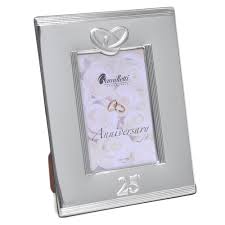 Dieci anni fa, il 29 aprile 2011 quando il mondo puntò i riflettori sull'abbazia di westminster dove si svolse il primo grande royal wedding la storia moderna: Cornice Per Anniversario 25 Anni Di Matrimonio In Argento 15 X 20 Cm Gioiello
