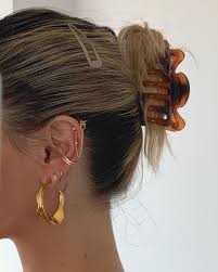 Jocelynkchan In 2020 Aesthetic Hair Ear Piercings Hair Accessories