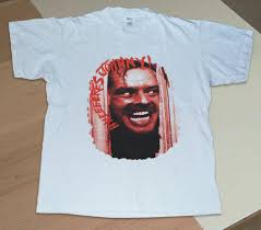 The Shining Vintage Tshirt 80s Here S Johnny Movie Jack Nicholson Horror Reprint Fashion Clothing Shoes Accesso Vintage Tshirts Johnny T Shirt Johnny Movie