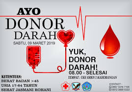 2,433 likes · 9 talking about this. Kegiatan Donor Darah 9 Maret 2019 Smkn 1 Kademangan