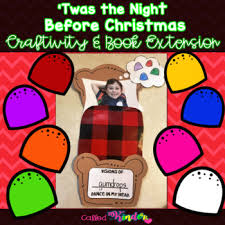 Twas the night before christmas, when all through the house. Night Before Christmas Book Printable Worksheets Tpt