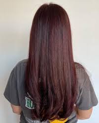 Chez les humains, la couleur des cheveux est la pigmentation des follicules pileux naturellement déterminée par deux types de mélanine, l'eumélanine et la phéomélanine. Black Cherry La Coloration Ideale Pour Les Brunes Cet Automne