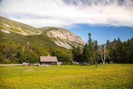 The view at 4,080 feet from atop cannon mountain in franconia notch state park. Campground Details Lafayette Place Campground Nh New Hampshire Division Of Parks And Recreation