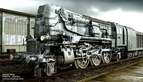 M8079 By Istvan Pely Dieselpunk Vintage Train Train Pictures