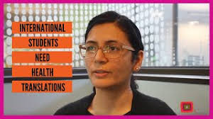 It's about how to resew a tshirt. Why International Students Need Health Translations Youtube