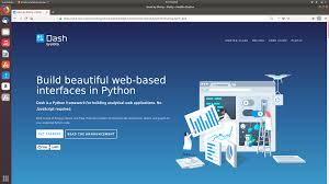 Python Dash Framework Web Application Web Based Data Science