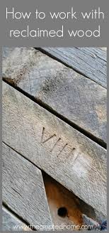Centennial woods reclaimed wood planks, gray/cinnamon/brown wooden wall planks, cody finish, 20 square feet. How To Work With Reclaimed Wood The Created Home
