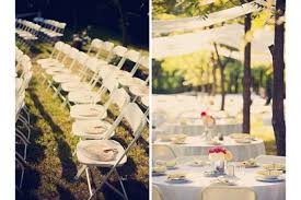 How To Decorate Samsonite Chairs Weddingbee Wedding Chairs Party Tent Decor