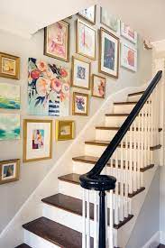 In many cases i find that the relationship between the pictures and the stairs does not give a pleasing visual effect, as shown in figure 1. Beautiful Inspiration Photos And Tips For Creating A Gallery Wall In The Stairwell Home Decor Inspiration Home Decor House Interior