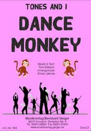 Ooh, i see you, see you, see you every time. Dance Monkey Tones And I Big Band Noten Kaufen Im Blasmusik Shop